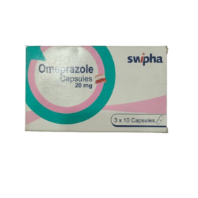 Omeprazole Capsules 20mg (swipha) cards