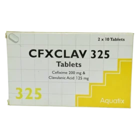 Cefixime/Clavulanic Acid (card)