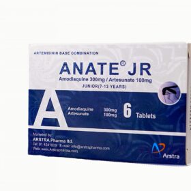 Amodiaquine 300mg/Artesunate 100mg junior (7-13years)