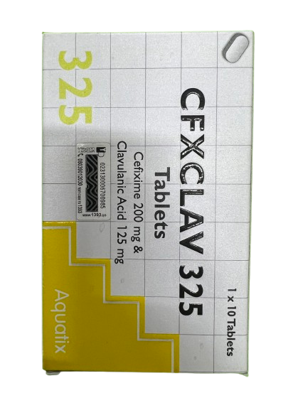 Cefixime/Clavulanic Acid (Pack)