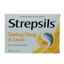 Strepsils Soothing Honey And Lemon (CARD)