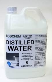Distilled water (LITER)