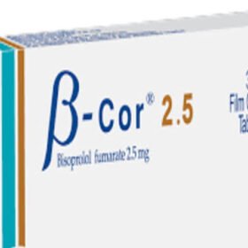 B COR (Bisoprolol) 2.5mg