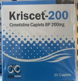Kriscet 200mg (Cimetidine Caps) PER TAB