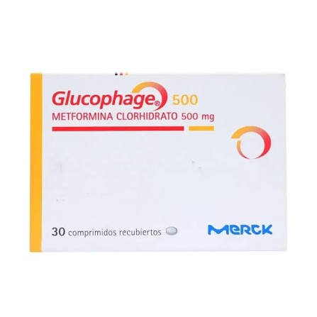 Glucophage 500mg (Merck) Card